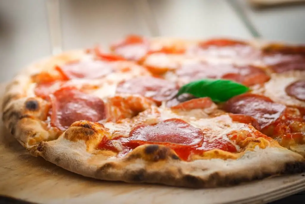 Pepperoni pizza