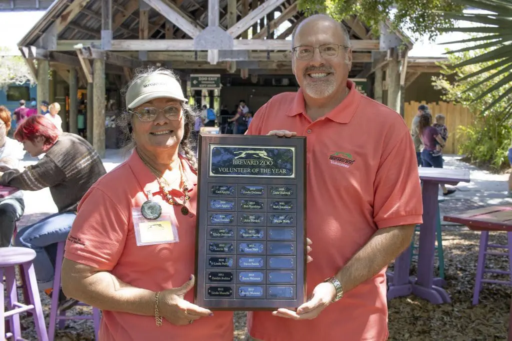 Volunteers of the Year 2021 Mark Tomassone and Marjie Wolfe