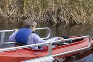 Wetlands accessible kayaking
