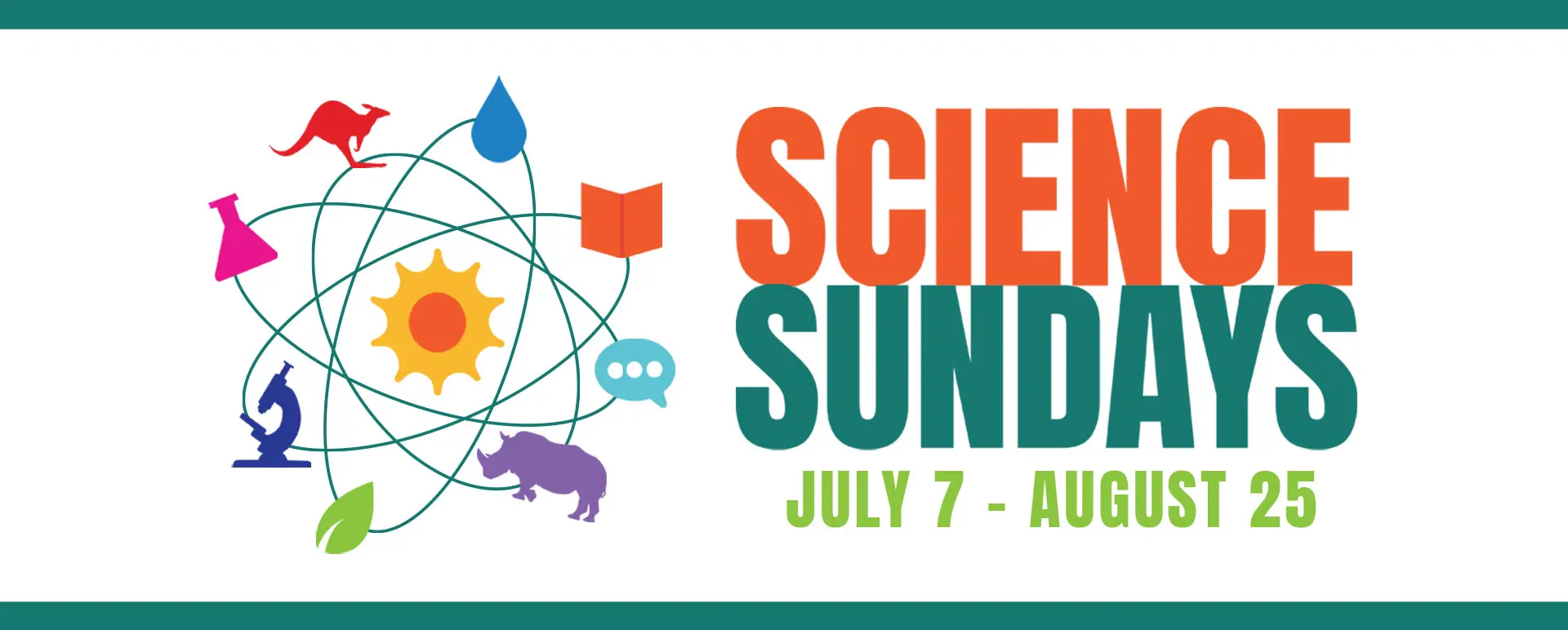 Science Sundays July 7 - August 25