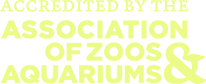 Accredited by the Association of Zoos & Aquariums logo