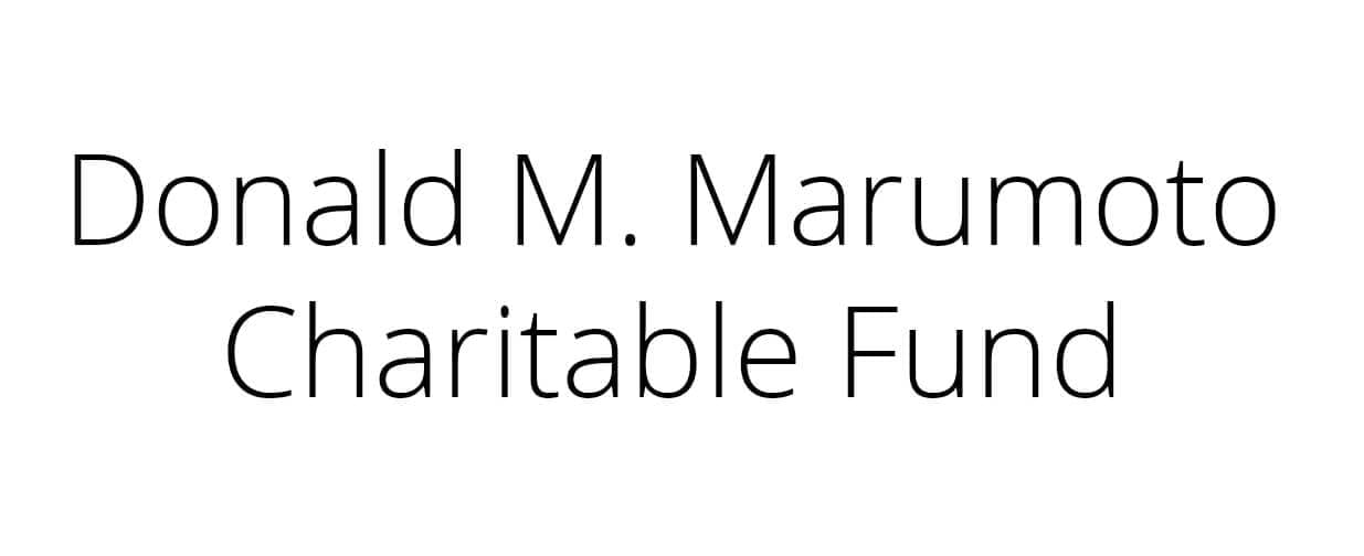 Donald M. Marumoto Charitable Fund
