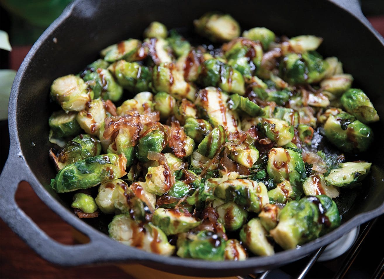 carmelized brussel sprouts