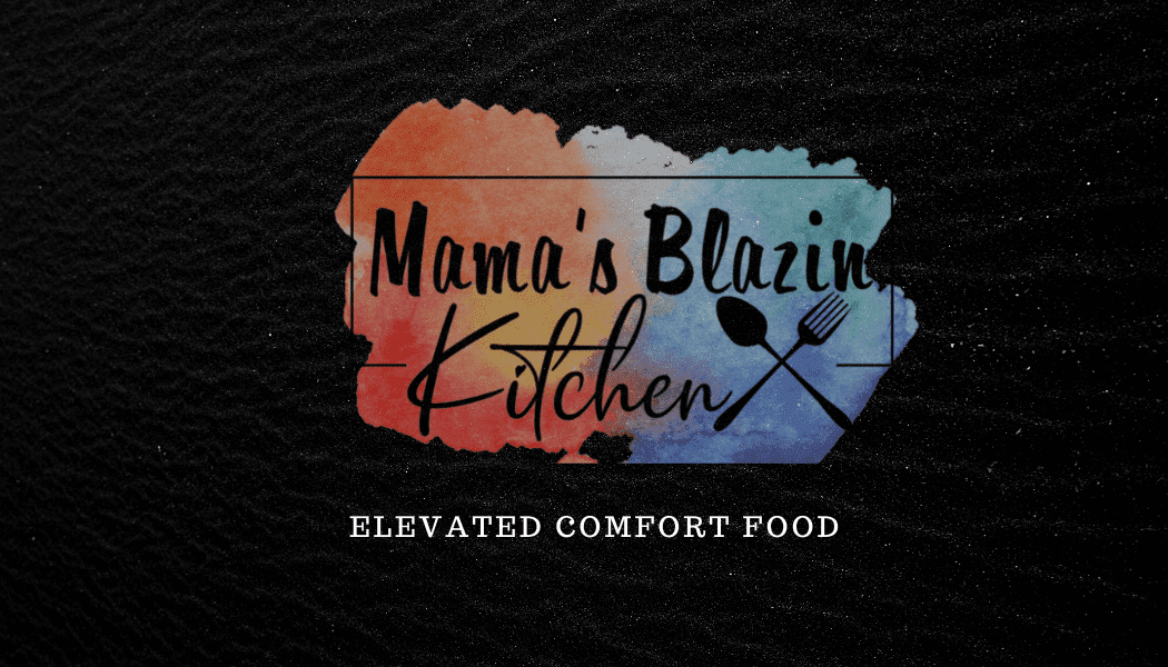 mama's blazin kitchen food truck logo
