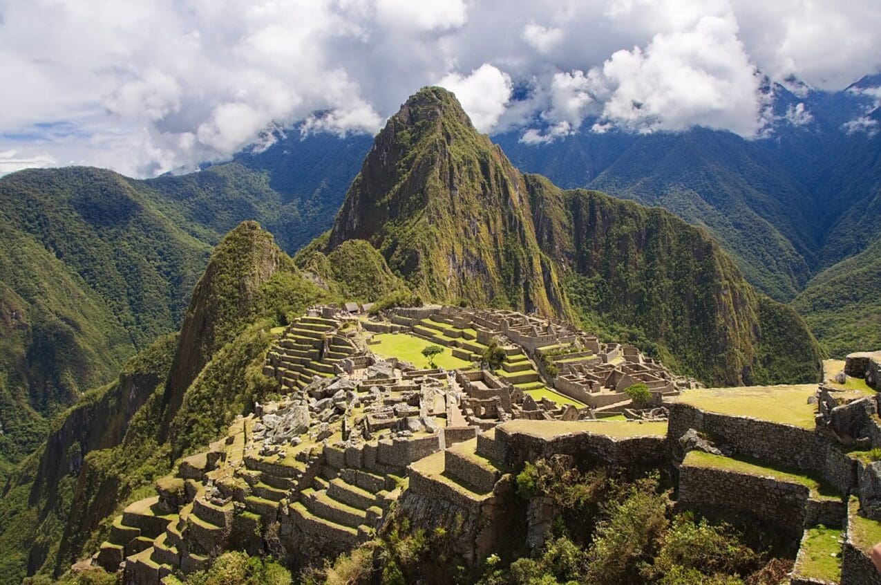 Amazon images of Machu Pichu and historic ruins
