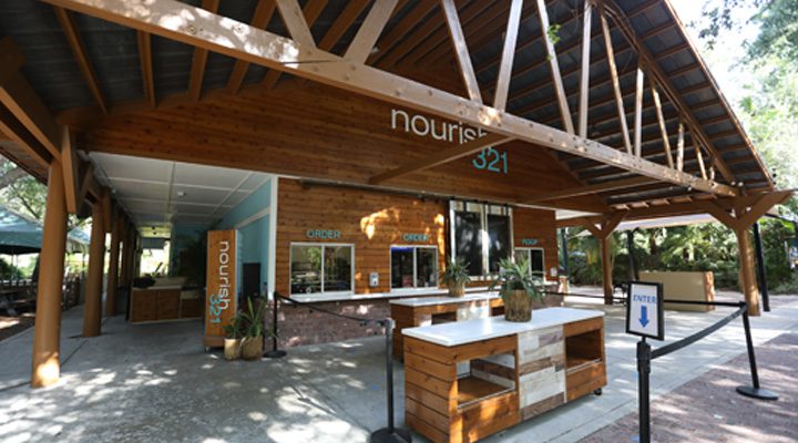 the front of the nourish 321 cafe