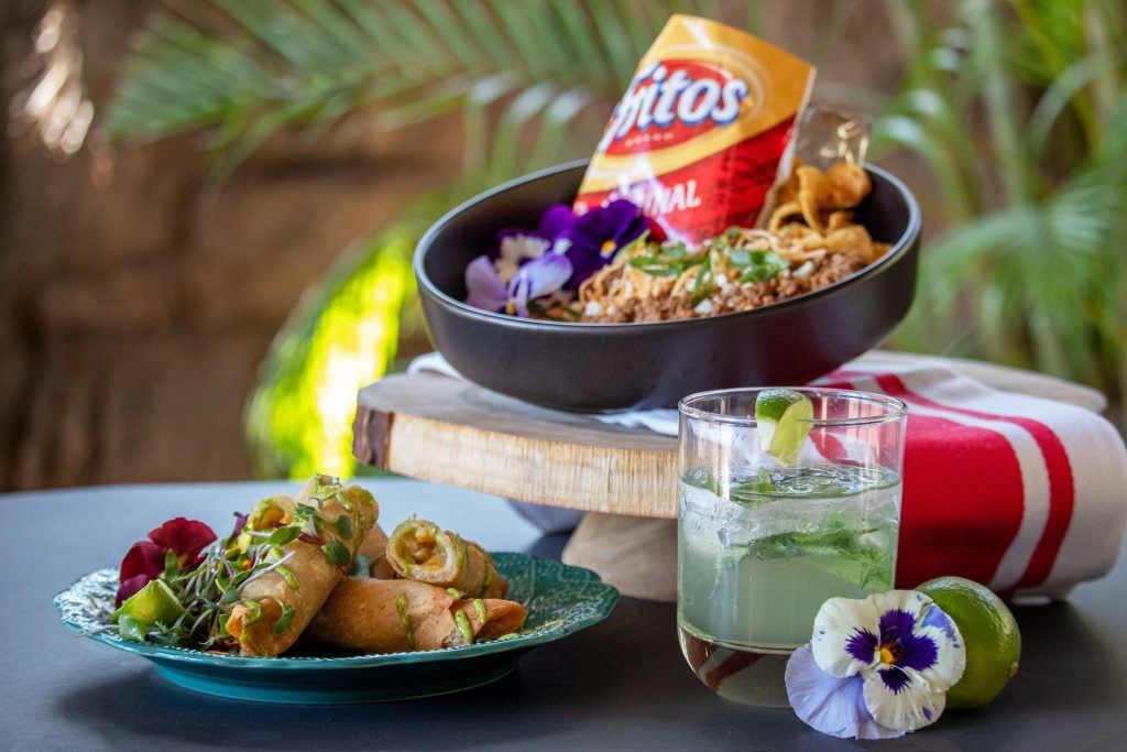 Walking Tacos + Flautas + Limoncello Basil Spritz (4)