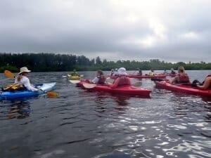 WOW members kayaking