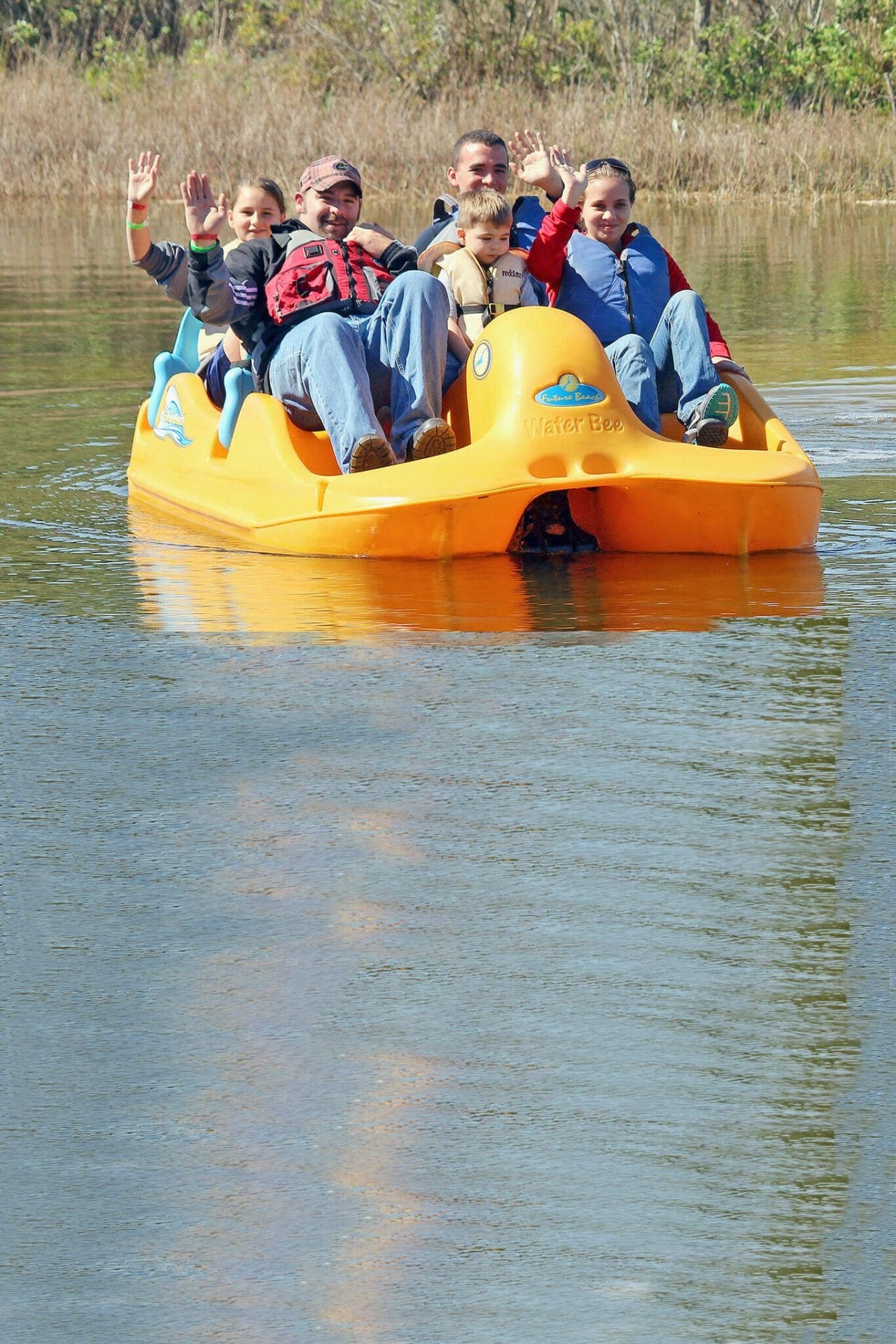 boat paddling pool